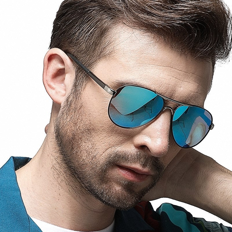 Pilot Sunglasses for Men – Large Frame Travel Shades