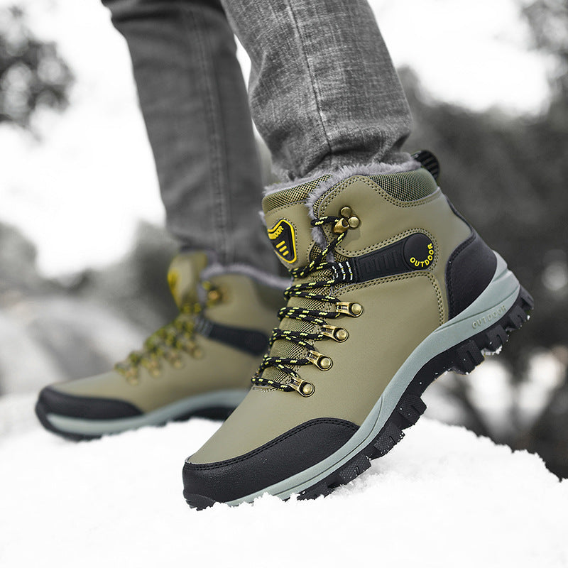 Winter Snow Boots – Warm Plush Ankle Boots