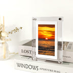 Digital Picture Frame with Battery – Acrylic Video Display