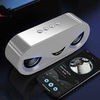 Bluetooth Speaker with Dual Speakers & Deep Bass