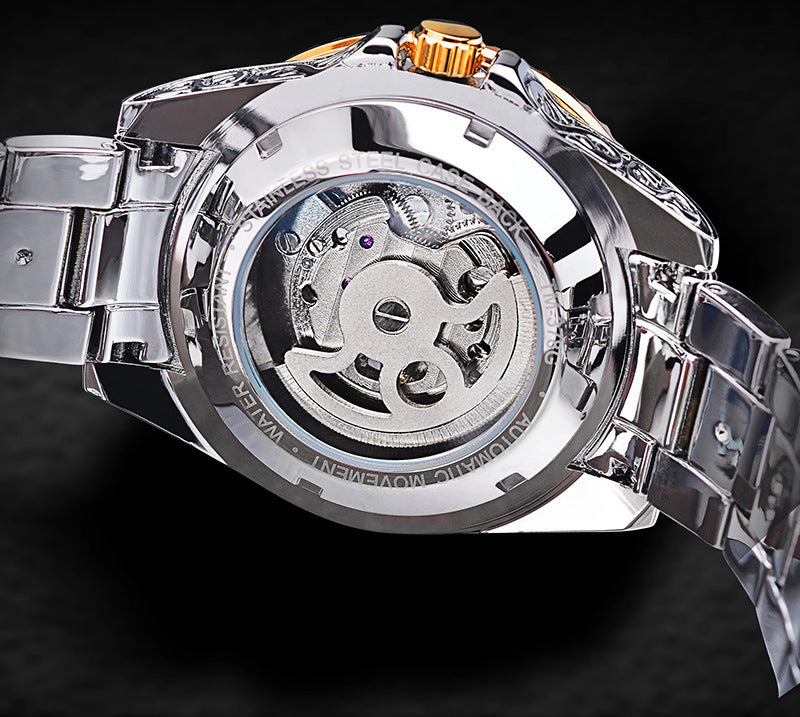 Forsining Skeleton Tourbillon Mechanical Watch