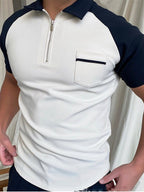 Printed & Solid Color Polo Shirt for Men