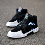 Camouflage High-Top Sneakers – Street Style Shoes