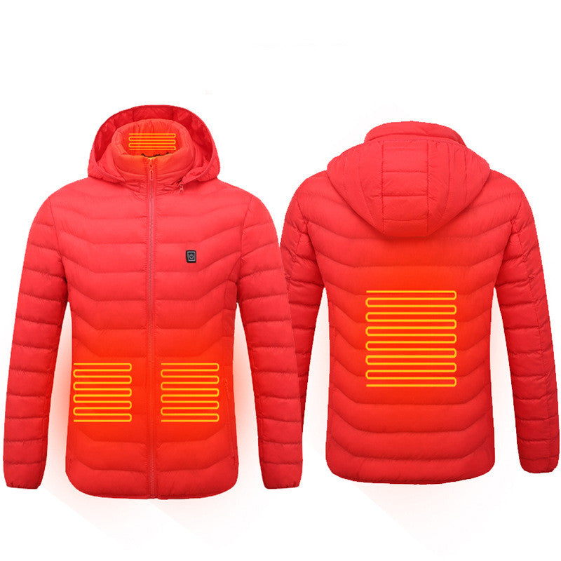 USB Heated Jacket for Men – Electric Thermal Coat