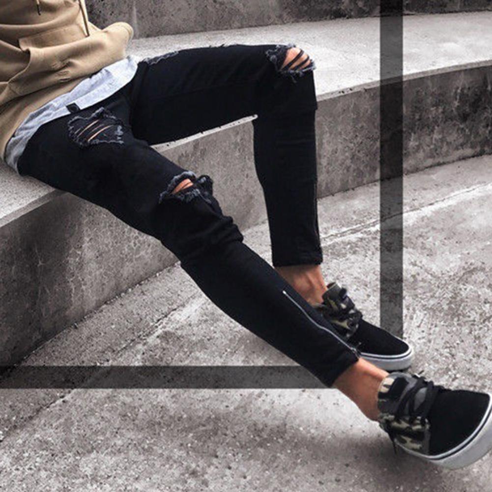 Distressed Ripped Jeans for Men – Streetwear Denim