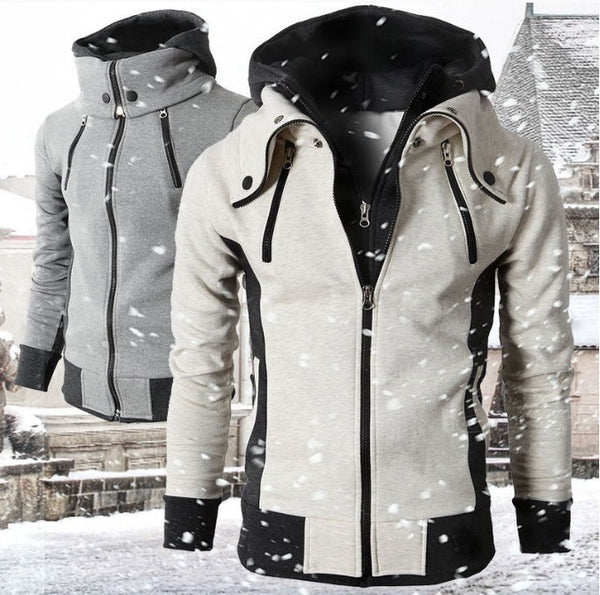Men’s Zip-Up Sports Jacket – Casual Cardigan