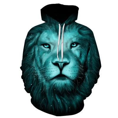 Men’s 3D Graphic Printed Hoodie – Fashion Sweatshirt