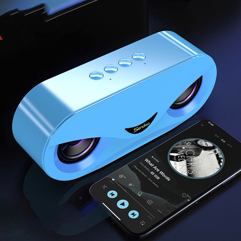 Bluetooth Speaker with Dual Speakers & Deep Bass