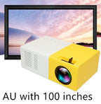 YG300 Mini Portable Projector – Home Theater Device