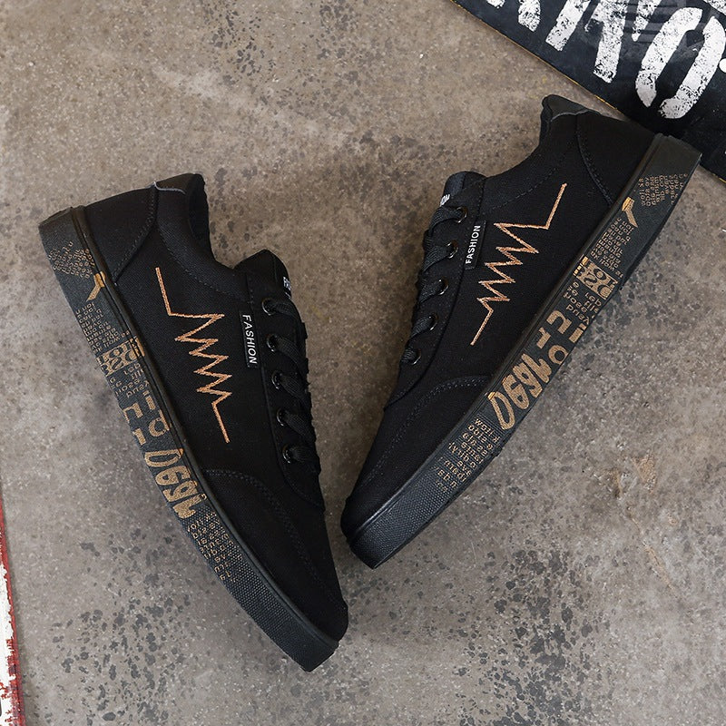 Canvas Sports Shoes – Casual Sneakers for Men