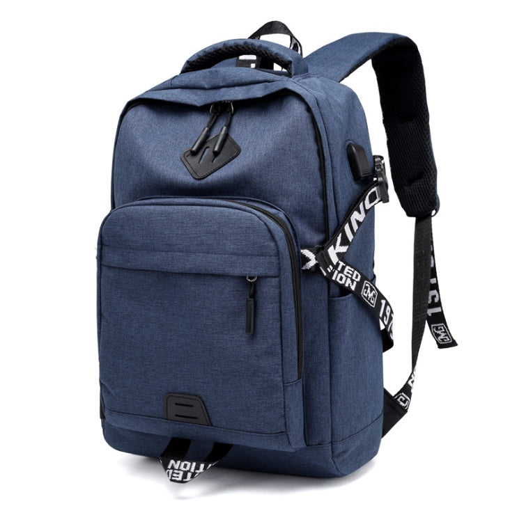 USB Charging Laptop Backpack – Travel Work Bag