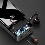 30000mAh High-Capacity Power Bank – Fast USB Charger