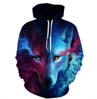 Men’s 3D Graphic Printed Hoodie – Fashion Sweatshirt