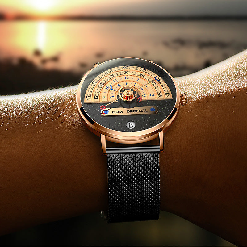 Montre de mode créative DOM ORIGINAL pour hommes