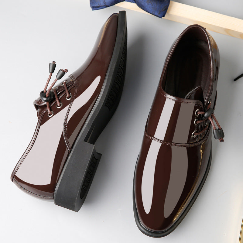 Italian Patent Leather Oxford Shoes – Luxury Men’s Shoes