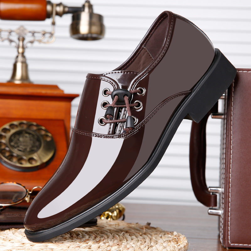 Italian Patent Leather Oxford Shoes – Luxury Men’s Shoes
