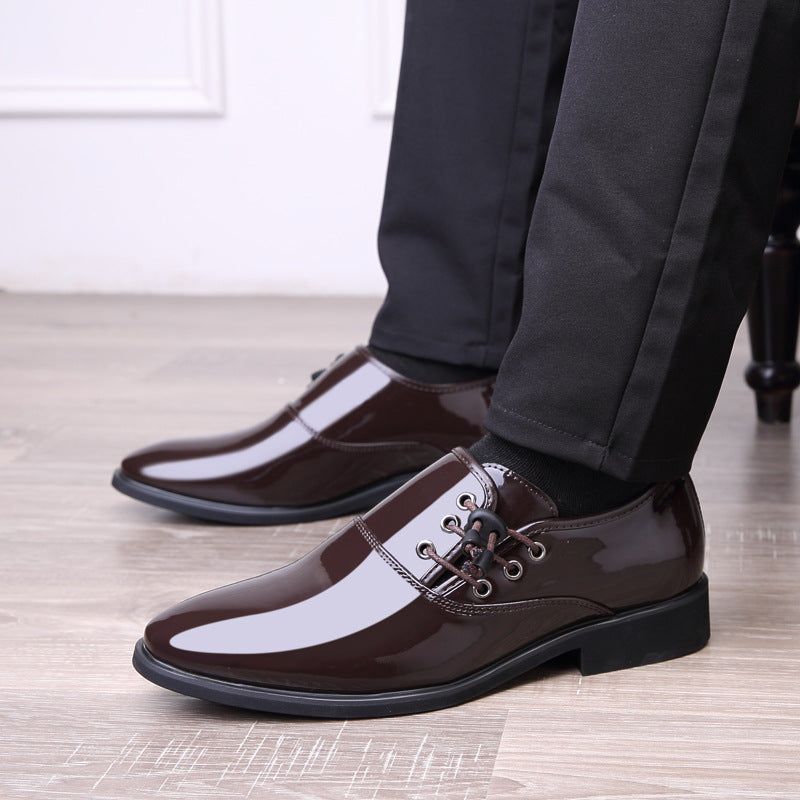 Italian Patent Leather Oxford Shoes – Luxury Men’s Shoes