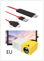 YG300 Mini Portable Projector – Home Theater Device
