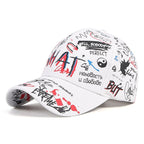 Graffiti Snapback Baseball Cap – Hip Hop Style Hat