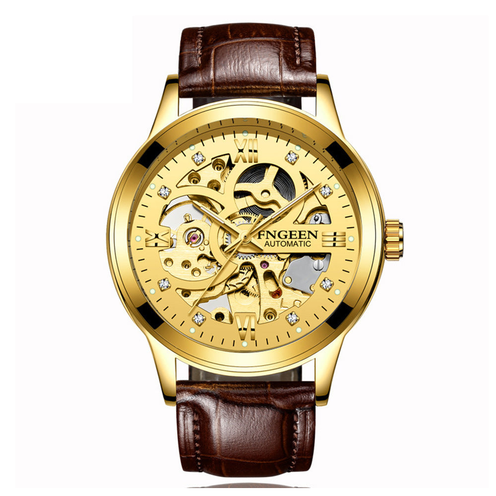 FNGEEN Luminous Waterproof Mechanical Watch
