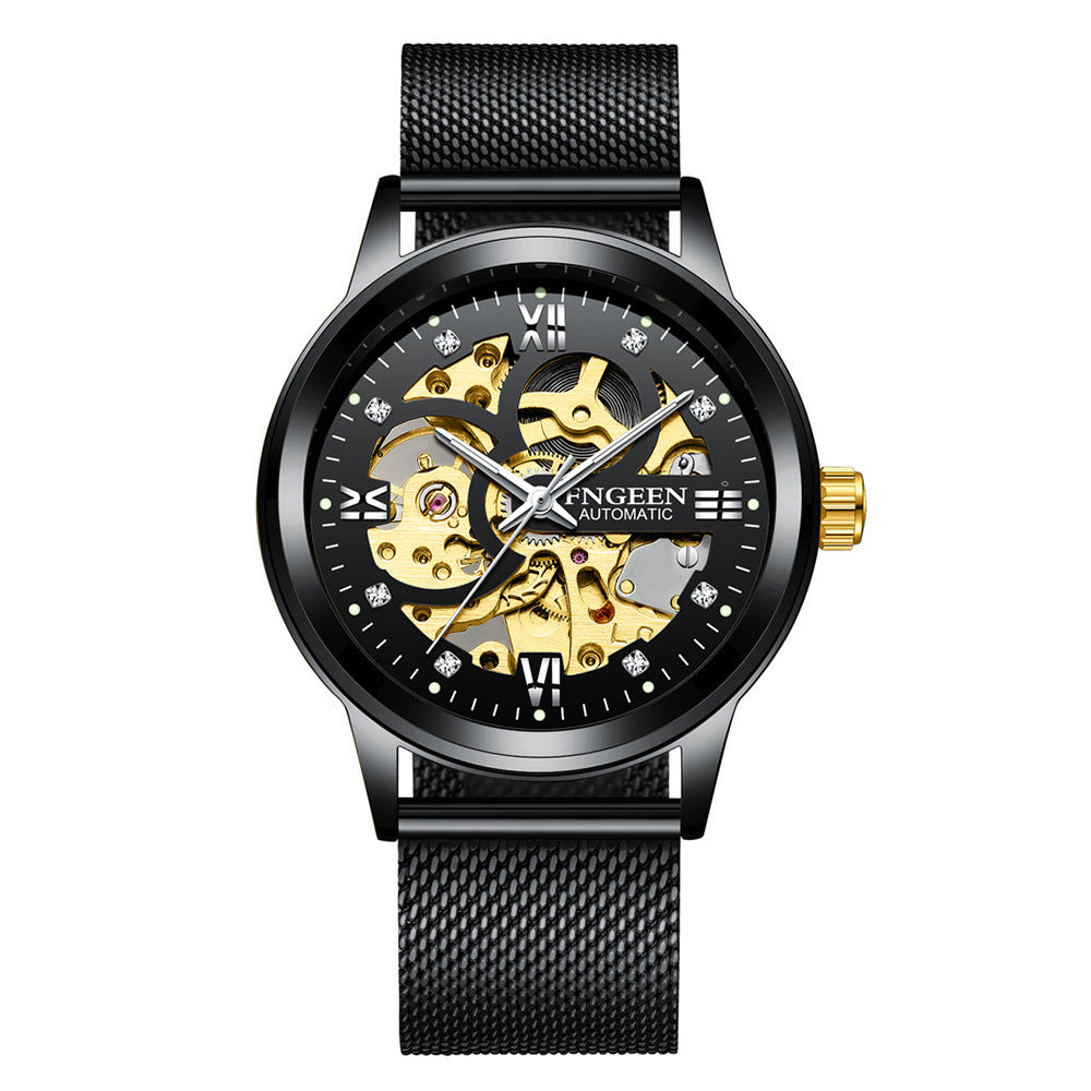 FNGEEN Luminous Waterproof Mechanical Watch