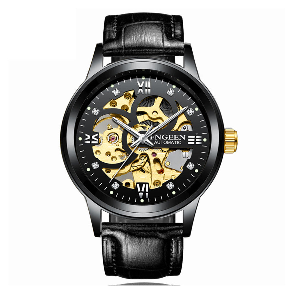 FNGEEN Luminous Waterproof Mechanical Watch