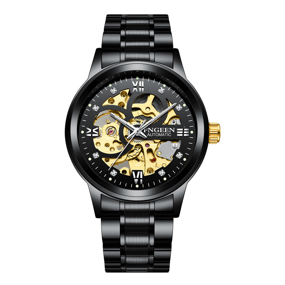 FNGEEN Luminous Waterproof Mechanical Watch
