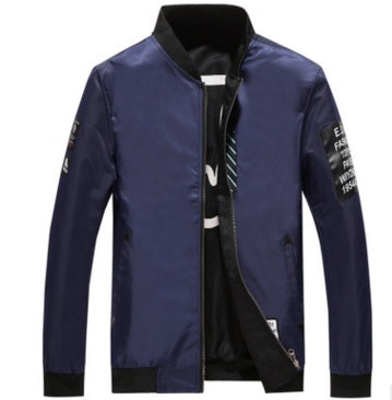 Men’s Reversible Bomber Jacket – Flight Style Coat