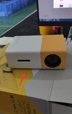 YG300 Mini Portable Projector – Home Theater Device
