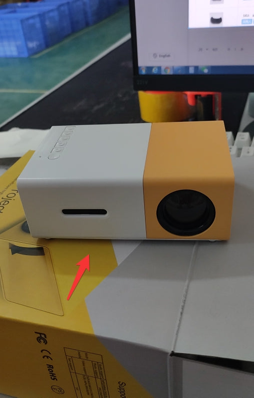 YG300 Mini Portable Projector – Home Theater Device