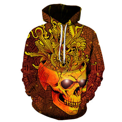 Men’s 3D Graphic Printed Hoodie – Fashion Sweatshirt