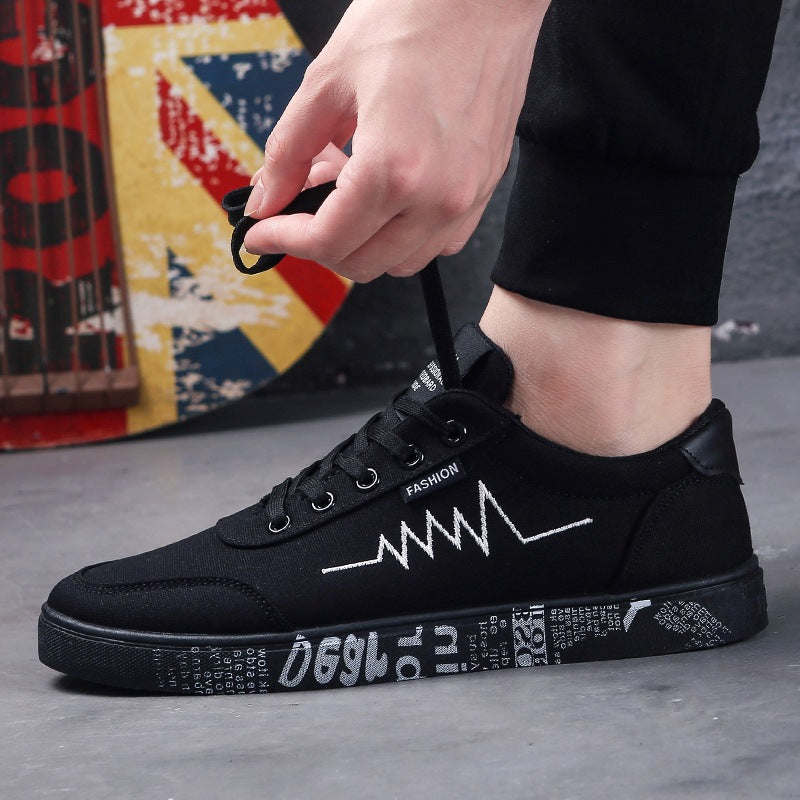 Canvas Sports Shoes – Casual Sneakers for Men