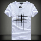 T-shirt imprimé en coton premium – Vêtements décontractés pour hommes