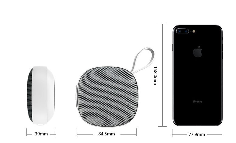 Magnetic Bluetooth Speaker – Portable Wireless Audio