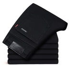 Slim Fit Black Jeans for Men – Classic Denim Pants