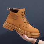 Chunky Mid-Heel Winter Ankle Boots – Fashion Boots