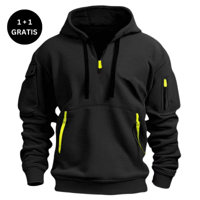 Oversized Hooded Sweatshirt – Dropped Shoulder Hoodie