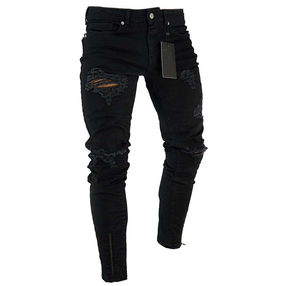 Distressed Ripped Jeans for Men – Streetwear Denim