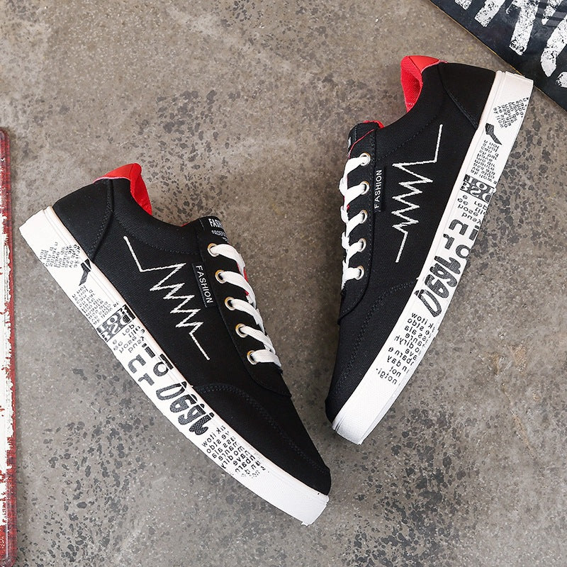 Canvas Sports Shoes – Casual Sneakers for Men