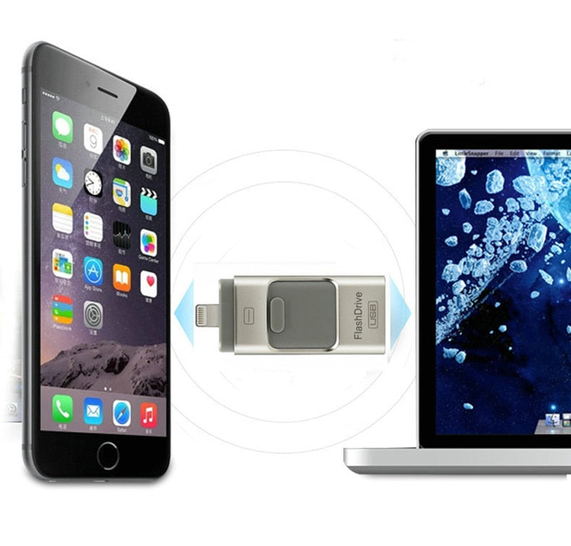 3-in-1 OTG USB Drive for Phone & Computer