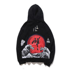 Men’s Oversized Hoodie – Chinese Streetwear Sweatshirt