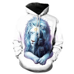 Men’s 3D Graphic Printed Hoodie – Fashion Sweatshirt