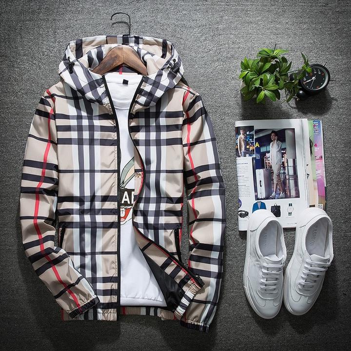 Camouflage Hooded Jacket – Luminous Zipper Windbreaker