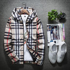 Camouflage Hooded Jacket – Luminous Zipper Windbreaker