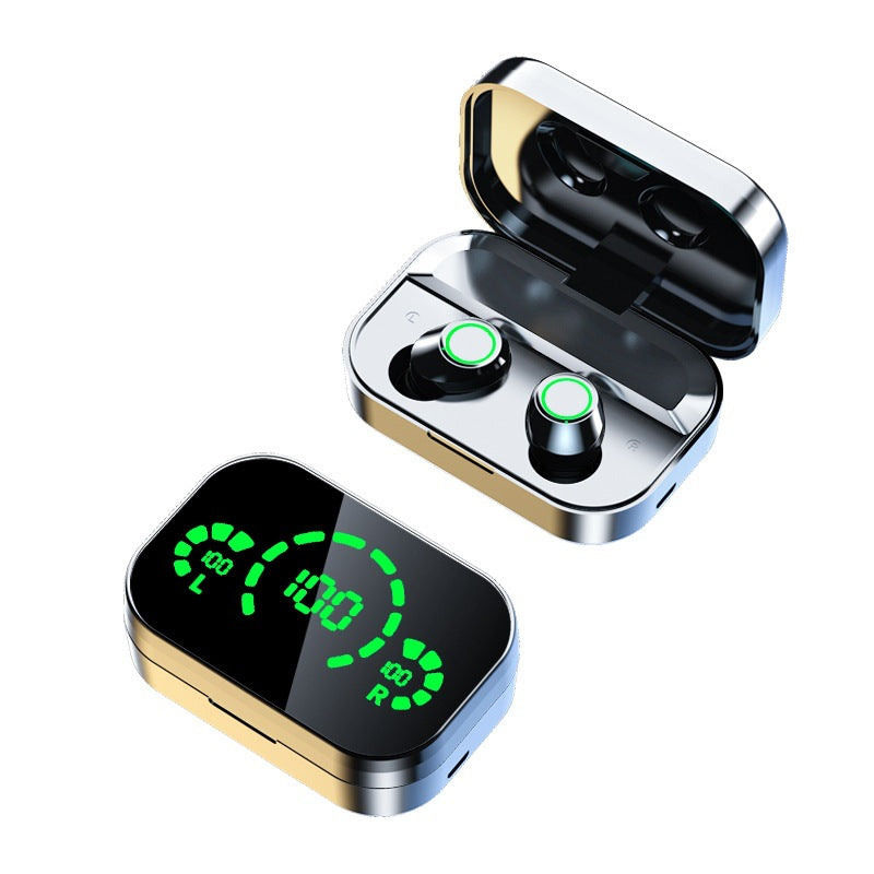 YD03 TWS Bluetooth Earbuds with LED Display Charging Case