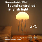 LED Jellyfish Mood Lamp – Portable Ambient Night Light