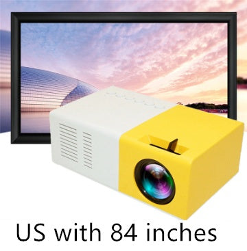 YG300 Mini Portable Projector – Home Theater Device