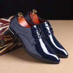 Leather Slip-On Business Shoes – Driving Dress Shoes