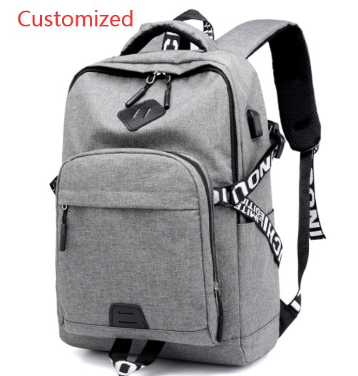 USB Charging Laptop Backpack – Travel Work Bag
