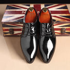 Leather Slip-On Business Shoes – Driving Dress Shoes